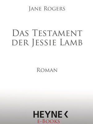 cover image of Das Testament der Jessie Lamb